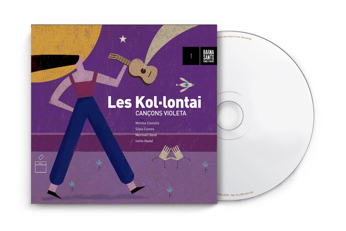 Disc Cançons violeta